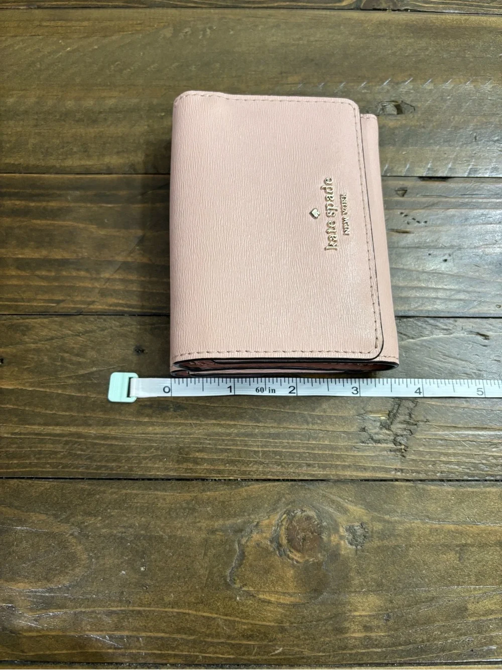 Kate Spade Blush Pink Small Trifold Wallet